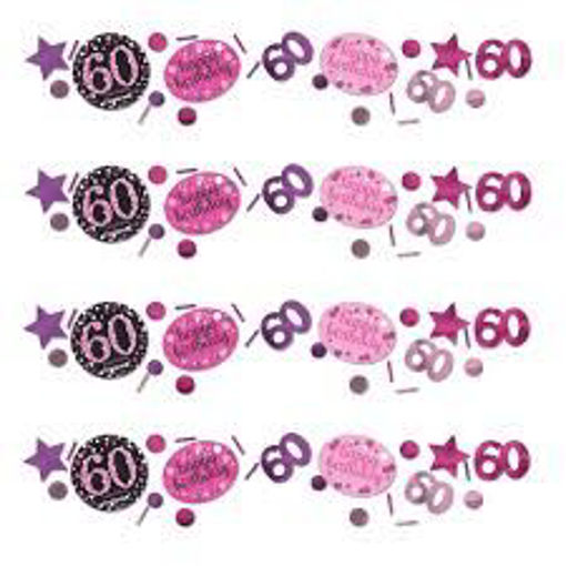 Picture of 60TH PINK CELEBRATION CONFETTI